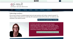 Desktop Screenshot of epiresult.com